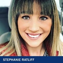 Stephanie Ratliff and the text Stephanie Ratliff