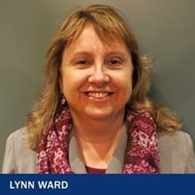 Lynn Ward with the text Lynn Ward