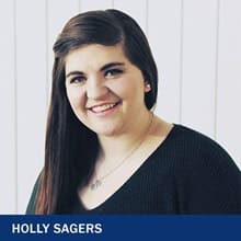Holly Sagers, a 2021 graduate of SNHU's bachelor’s in business administration program with a concentration in human resource management