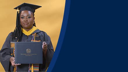 Calise Wall, a 2024 graduate who earned a bachelor's degree in information technology from SNHU.