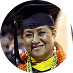 Sharla Kaleihua Kahale-Miner, who earned her bachelor's degree in criminal justice with a concentration in legal studies and advocacy from SNHU