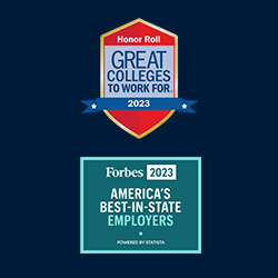 Great Colleges to Work For 2023 and Forbes 2023 America's Best-in-State Employers