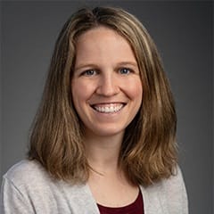 Dr. Lyndsay Goss, director of continuing professional development in nursing at SNHU.