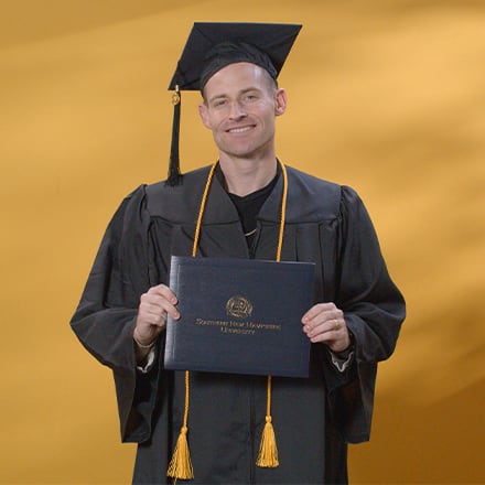 Philip Hensarling '24, SNHU graduate.