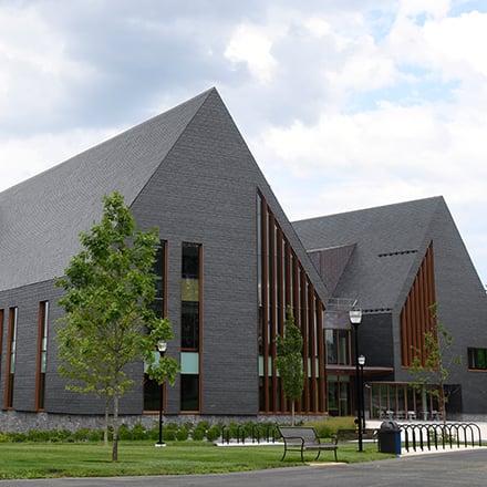 The SETA building on Southern New Hampshire University’s Manchester campus.