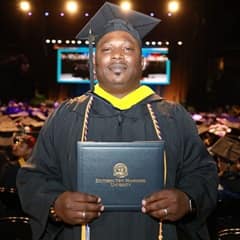 Bobby Stigall, bachelor's in operations management graduate from SNHU.