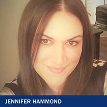 Jennifer Hammond and the text 'Jennifer Hammond'