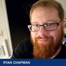 Ryan Chapman and the text Ryan Chapman.