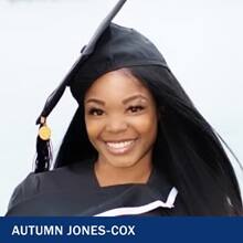 Autumn Jones-Cox with the text Autumn Jones-Cox