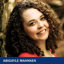 Abigayle Mahnken with the text Abigayle Mahnken