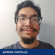 Adrian Castillo with the text Adrian Castillo