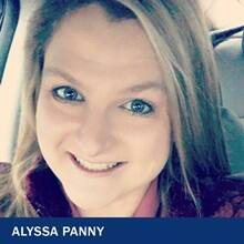 Alyssa Panny with the text Alyssa Panny