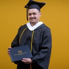 Anthony Fernandez '25, an SNHU graduate with a Bachelor of Arts in Political Science.
