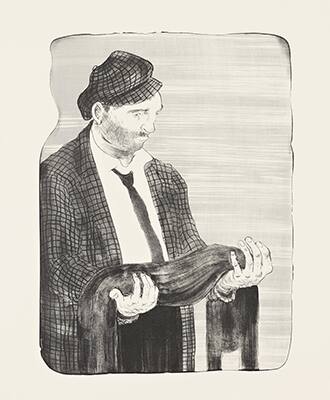 Nicole Eisenman Man Holding his Shadow