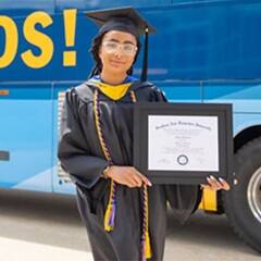 Ashley Figeuroa, computer science graduate from SNHU.