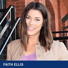 Faith Ellis with the text Faith Ellis