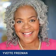 Yvette Freeman, an actress and 2015 graduate of SNHU's Creative Writing program