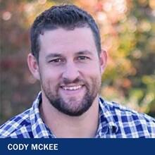 Cody McKee with the text Cody McKee