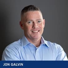 Jon Galvin with the text Jon Galvin