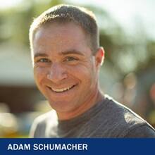 Adam Schumacher and the text Adam Schumacher