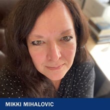 Mikki Mihalovic, a 2021 graduate of SNHU's Graphic Design program
