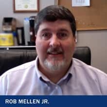 Rob Mellen Jr. with the text Rob Mellen Jr.