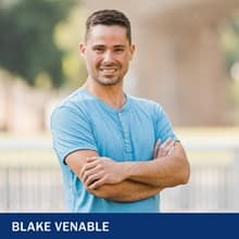 Blake Venable with the text Blake Venable