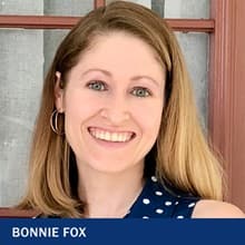 Bonnie Fox with the text Bonnie Fox
