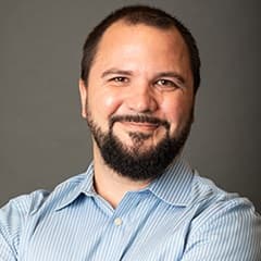 Brandon Crose, an assistant professor of game design and coordinator of game and interactive technologies at SNHU.