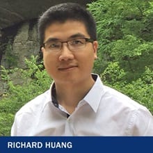 Richard Huang with the text Richard Huang