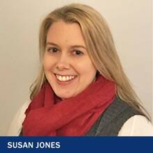 Susan Jones with the text Susan Jones