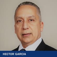 Hector Garcia with text Hector Garcia