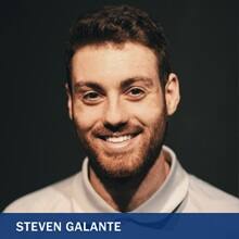 Steven Galante and the text Steven Galante