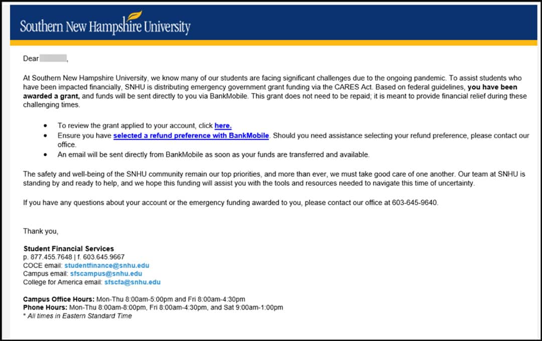 Snhu Disbursement Schedule 2024 Form Vikki Jerrilee