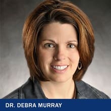 Dr. Debra Murray with the text Dr. Debra Murray