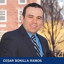 Cesar Bonilla Ramos with the text Cesar Bonilla Ramos