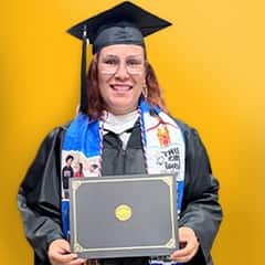 Chantal Glover, bachelor's in human services from SNHU.