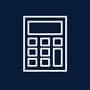 A calculator icon