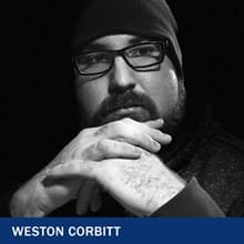 Weston Corbitt with text Weston Corbitt