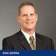 Dan Serra with the text Dan Serra