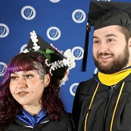 Daniel Sylvester, an environmental science and biology graduate and Sarai Sylvester, a forensic psychology graduate at SNHU