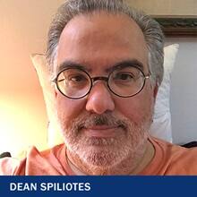 Dean Spiliotes with text Dean Spiliotes