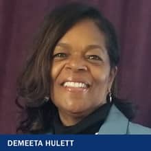 DeMeeta Hulett ‘22, a graduate with a BS in Operations Management from SNHU.