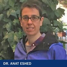 Dr. Anat Eshed with the text Dr. Anat Eshed