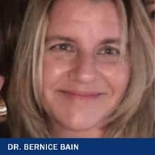 Dr. Bernice Bain with the text Dr. Bernice Bain