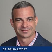 Dr. Brian Letort with the text Dr. Brian Letort