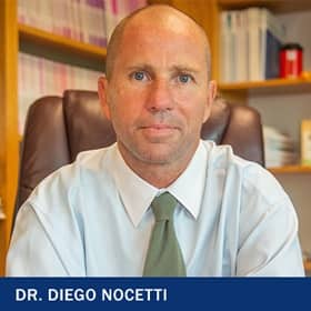Dr. Diego Nocetti with the text Dr. Diego Nocetti