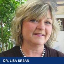 Dr. Lisa Urban with the text Dr. Lisa Urban