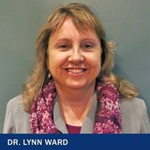 Dr. Lynn Ward with the text Dr. Lynn Ward