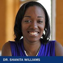 Shanita Williams and the text "Shanita Williams"